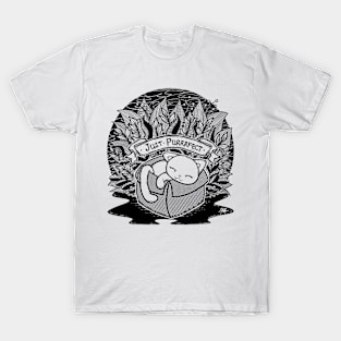 It It Fits Line Art Illustration with Quote T-Shirt